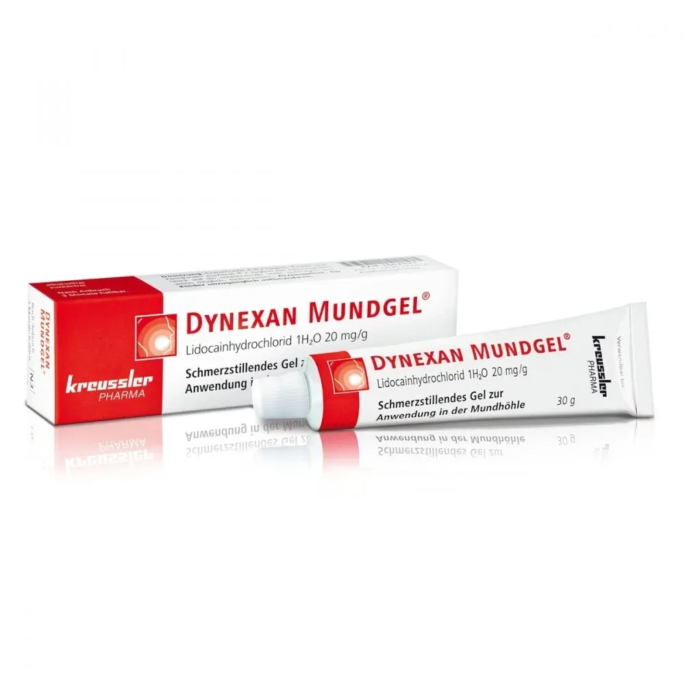 Dynexan Mundgel, Tube à 30g
