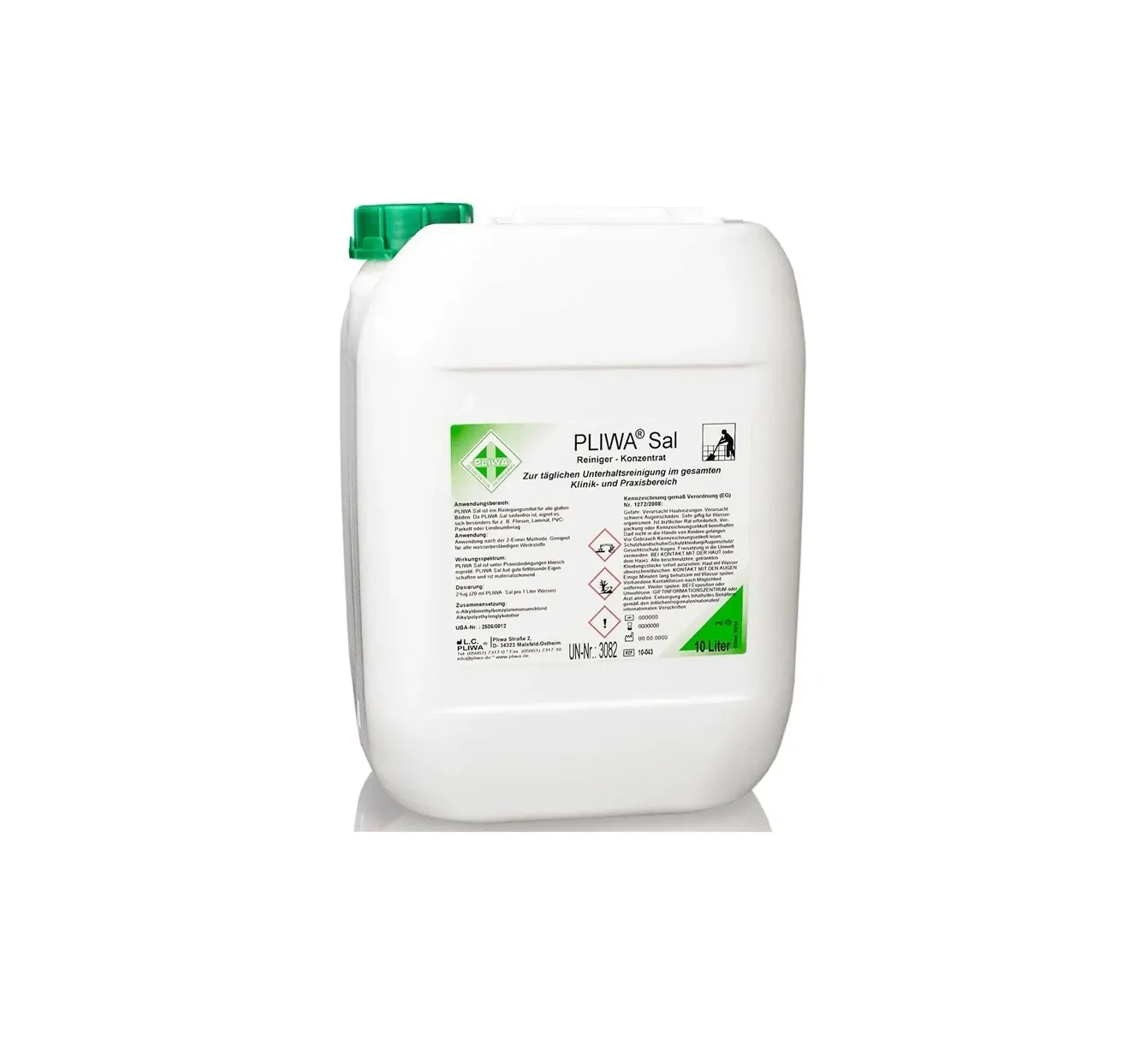 Pliwa Sal Fußbodenreiniger 10l, Kanister, 1 Kanister 10 Liter