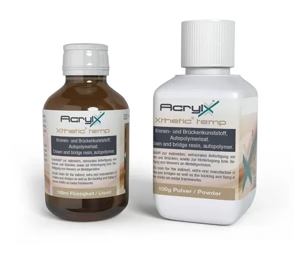 Xthetic temp Packung 100 g Pulver IC1 bräunlich-grau