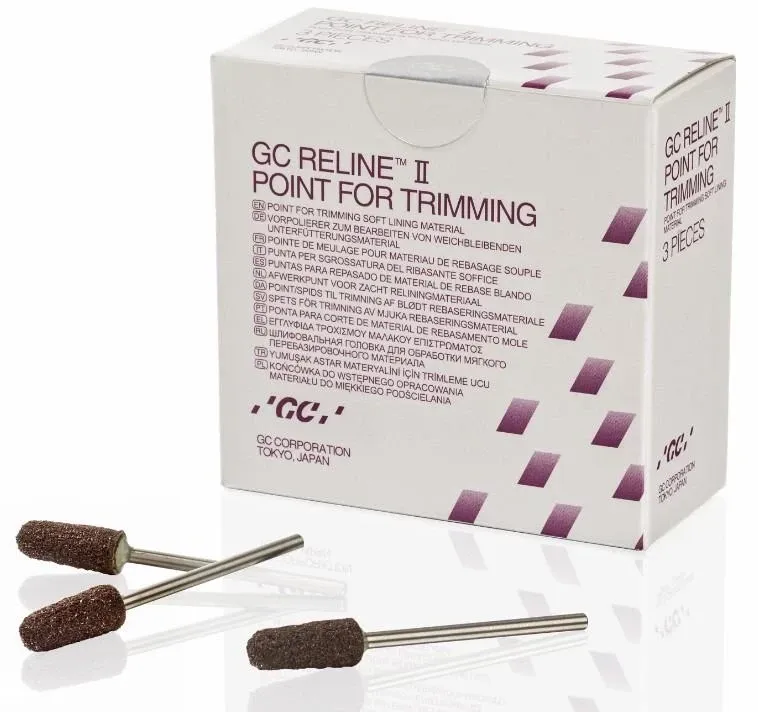 GC RELINE II Zubehör Packung. 3 Spritzen zum Beschleifen