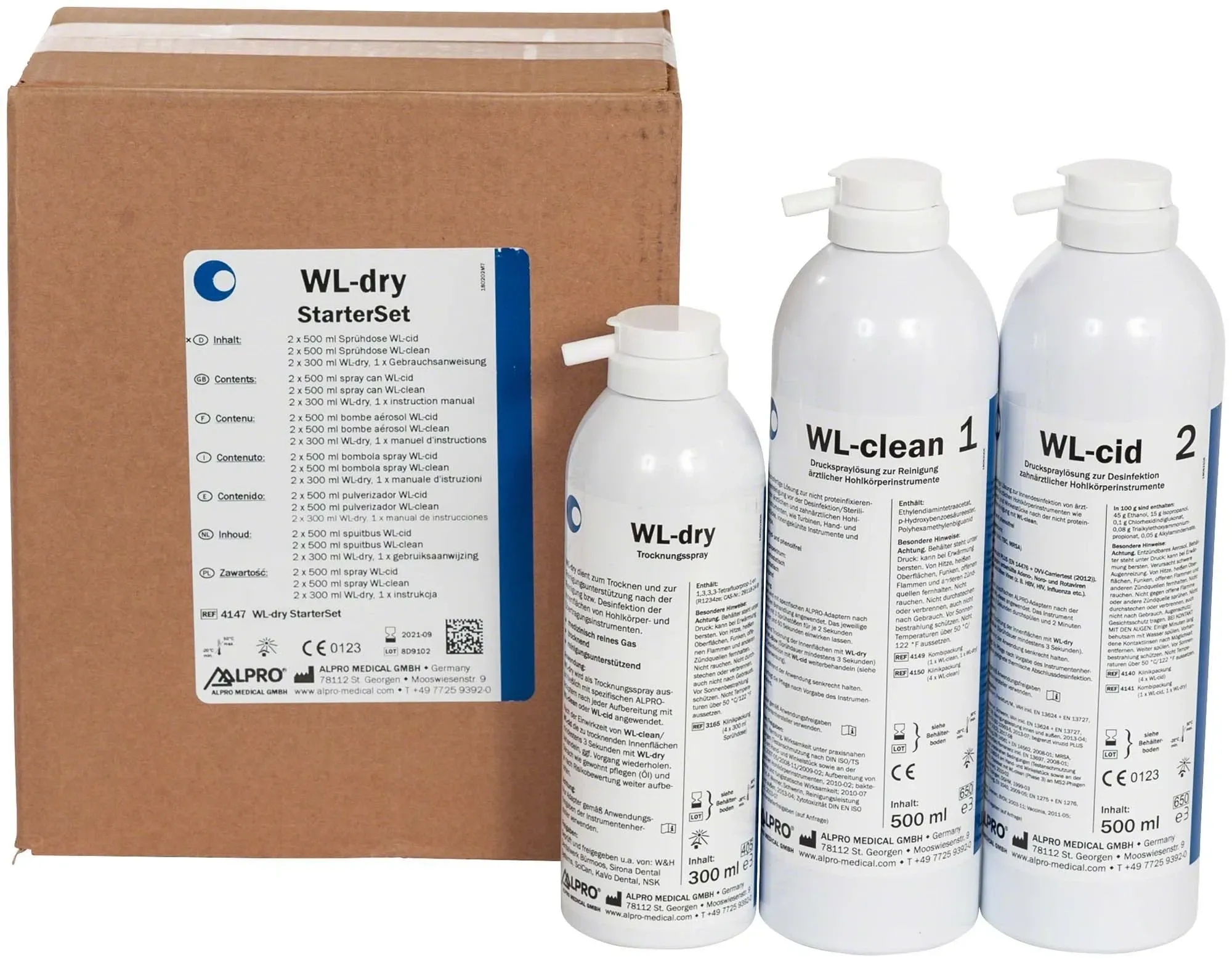 WL-dry Starterpackung, Packung à 1 Set